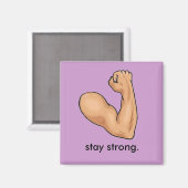 BLIJF STERK. MAGNEET (Voorkant / Achterkant)