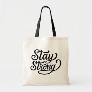 Blijf sterk tote bag
