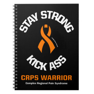 Blijf sterk, trap...CRPS Notitieboek