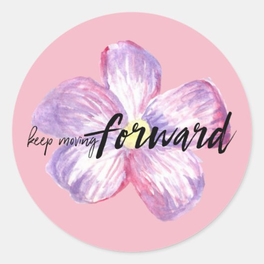 Blijf Stickers vooruit bewegen (Voorkant)