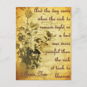 Blijf strak in de knop briefkaart