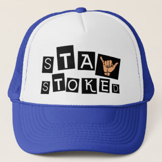 Blijf tegen de trucker Hat. Pet