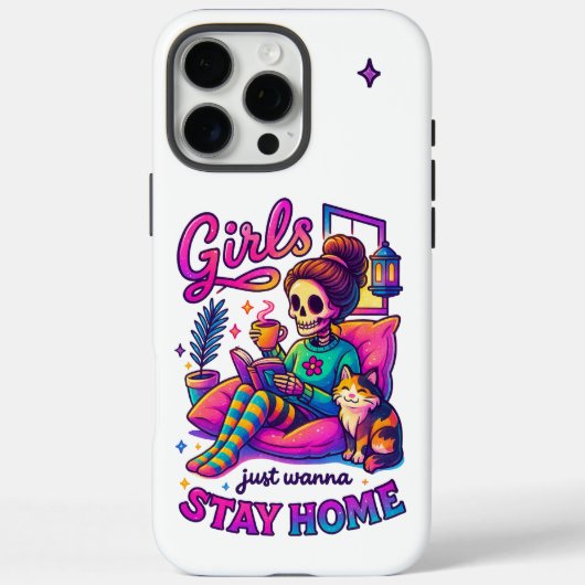 Blijf thuis Case-Mate iPhone case (Achterkant)