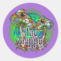 Blijf Trippy Psychedelic Mushroom oogoog