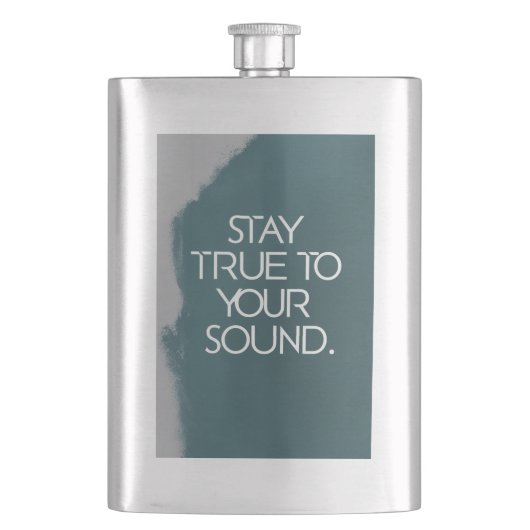 Blijf trouw aan je geluid flacon (Voorkant)