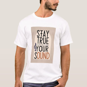 Blijf trouw aan je sound t-shirt
