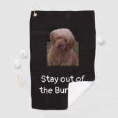 Blijf uit de Bunkers Golfhanddoek (Insitu)