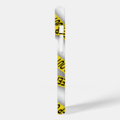 Blijf uit de buurt, kruis politietape 3d niet Case-Mate iPhone case (Achterkant / Links)