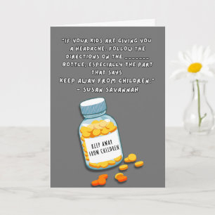 Blijf uit de buurt van kinderen - Grappige Moederd Kaart