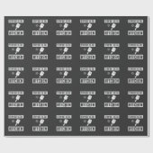 Blijf uit de Keuken Funny Pickleball Paddle Cadeaupapier (Vlak)