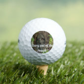 Blijf uit de problemen golfballen (Insitu Shirt)