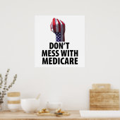Blijf van Medicare af Poster (Keuken)