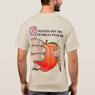 Blijf van mijn Georgia Peach! T-shirt