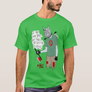 Blijf vechten t-shirt