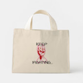 Blijf Vechtend Mini Tote Bag (Achterkant)