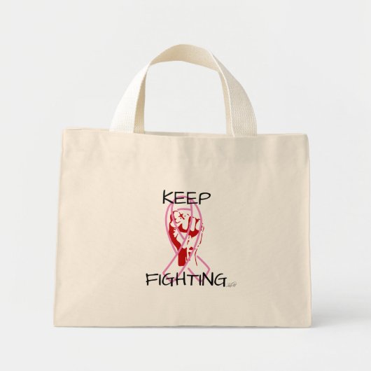 Blijf Vechtend Mini Tote Bag (Voorkant)