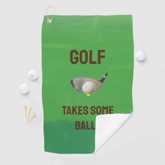 Blijf vers en schoon met persoonlijke Golfhanddoek (Insitu)