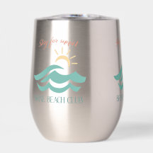 Blijf voor Sunset Brine Beach Club Rostaard beker