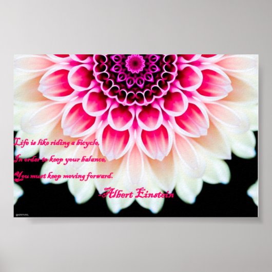 Blijf vooruit poster (Voorkant)