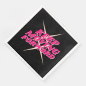 Blijf vooruitgaan – Motivatie papieren servet (Hoek)