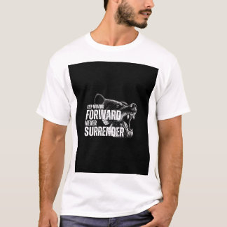 BLIJF VOORUITGANG BOEKEN, GEEN OPGEVEN T-SHIRT