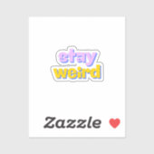 Blijf vreemd sticker (Vel)