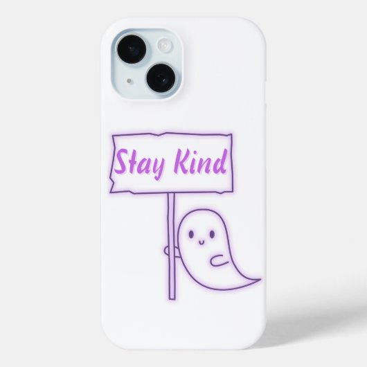 Blijf vriendelijk spook Case-Mate iPhone case (Achterkant)