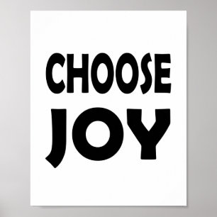 Blijf vrolijk   Inspirerend geluk Poster