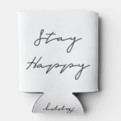 Blijf vrolijke Koelbox Blikjeskoeler (Achterkant)