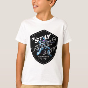 "Blijf waakzaam - gedurfd Motivatie ontwerp" T-shirt