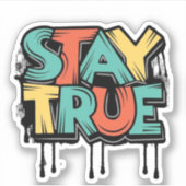 Blijf waar sticker (Voorkant)