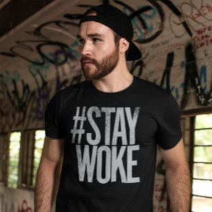 Blijf Wakker Activist voor Sociale Verandering Men T-shirt
