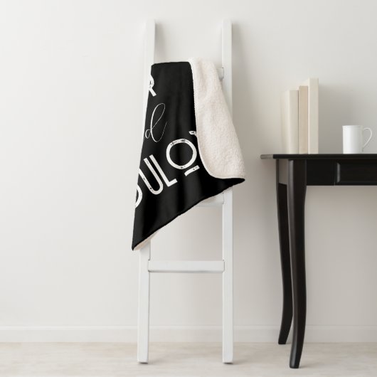 Blijf Warm Cozy en Fabulous | Creëer uw eigen Sherpa Deken (In situ)