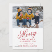 Blijf Warm & Cozy Feestdagenkaart (Achterkant)