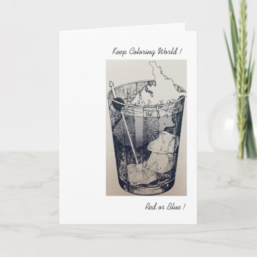 Blijf Wereld Kaart kleuren (Voorkant)