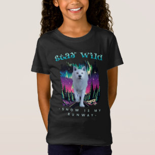 Blijf Wild Arctische Wolf T-shirt