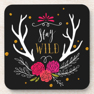Blijf Wild Bier Onderzetter