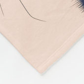 Blijf Wild, Bloem Kind Kat Bloemen Fleece Deken (Hoek)