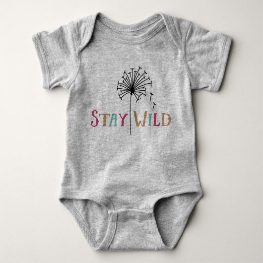 Blijf Wild Bodysuit (Voorkant)