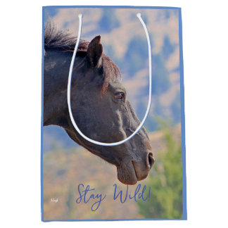 Blijf Wild, cadeautas. Medium Cadeauzakje
