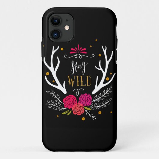 Blijf Wild Case-Mate iPhone Case (Achterkant)