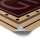 Blijf Wild Gypsy kind Poster (Hoek)