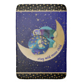 BLIJF WILD MAAN KIND Chow krat - badmat (Voorkant Verticaal)