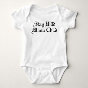 Blijf Wild Moon Child Baby Bodysuit
