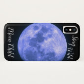 Blijf Wild, Moon Child Case-Mate iPhone Case (Achterkant (horizontaal))