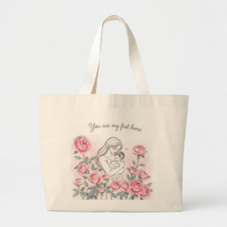 Blijf wild, Moon Child | Dromerige Midnight Garden Grote Tote Bag