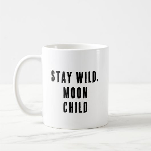 Blijf wild, Moon Child Koffiemok (Links)