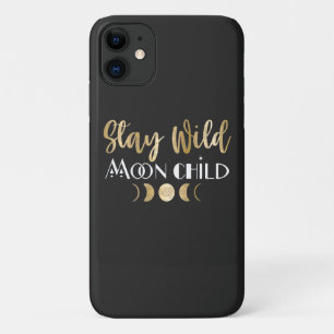 Blijf Wild Moon Kind iPhone 11 Hoesje