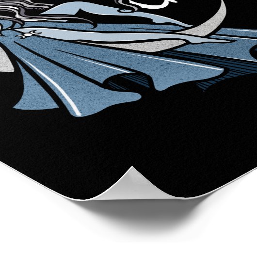 Blijf Wild Moon Kind Poster (Hoek)