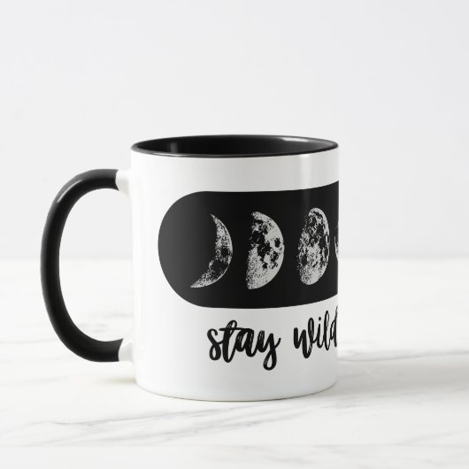 Blijf Wild Moon Mok (Links)